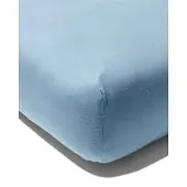 HEMA Peuter Hoeslaken Jersey 70x150 Blauw (blauw)