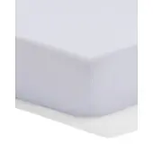 HEMA Topper hoeslaken 160x200cm hotel katoen percal wit (wit)