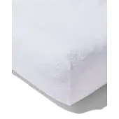 HEMA Hoeslaken Badstof 90x200 Wit (wit)