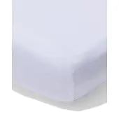 HEMA Splittopper hoeslaken 200x200/220cm jersey wit (wit)