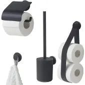 Tiger Urban toilet accessoires 4-delig hangend zwart