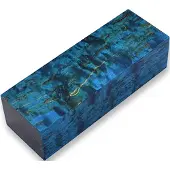 Brisa Stabilized Curly Birch, blue