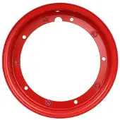 Rms Classic velgrand voor Piaggio Vespa 50cc/ET3/PX/PK, model 610120m, kleur rood. Eén maat