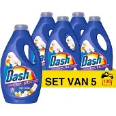 Dash Vloeibaar Wasmiddel Gouden Orchidee 5 x 26 Wasbeurten - 5 x 1170 ml - Voordeelverpakking