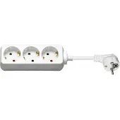 Goobay Stekkerdoos 3-voudig | 3 meter (Wit)