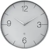 Nextime Finesse Wandklok Ø51 Cm - Wandklokken Polypropyleen Grey - 7374ZI