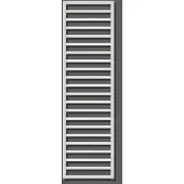 Zehnder Subway - Badkamerradiator 155x60 cm, recht, middenaansluiting 5 cm, rvs SUBI-150-060