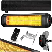 Monzana Terrasverwarmer MZH2501 Zwart 2500W