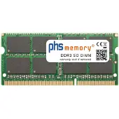 PHS-memory PHS-geheugen: 16GB RAM-geheugen voor Lenovo Yoga 500-15IBD (80N6), DDR3 SO DIMM, 1600MHz (SP184977)