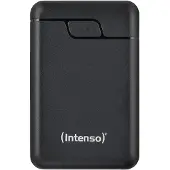 Intenso Power Bank B10000 black Powerbank 10000 mAh Li-ion USB-A, USB-C Zwart Statusweergave