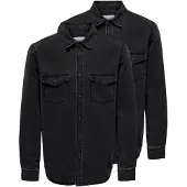 Only & Sons Heren Jeans overhemd 2 pack Bane