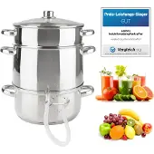 Arebos Stoompan - Stoomextractor - Sappan - Ontsapper - Ø 26cm