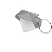 Combicraft Openklapbare sleutellabels Grijs 60 x 27 mm - 100 stuks