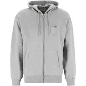 Lacoste Sweatshirt lichtgrijs / groen