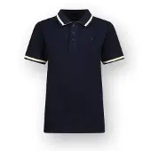 Vingino Shirt 'Klassy' lichtbeige / donkerblauw