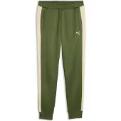Puma Sportbroek 'T7 ALWAYS ON' beige / olijfgroen