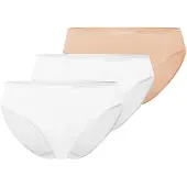 Hanro Slip 'Cotton Seamless' beige gemêleerd
