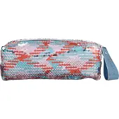 Depesche TOPModel etui met wrijfpailletten blauw