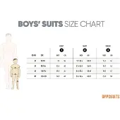 Opposuits kostuum Lush lichtroze Jongens Polyester Reverskraag Effen - maat 122/128