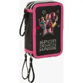 K POP Demon Hunters K-pop Demon Hunters: Energiegevuld etui met 3 compartimenten