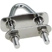 Talamex U-bolt Deck Eye 8º Zilver 10 mm