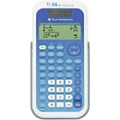 Texas Instruments Ti 34 Multiview Calculator Wit,Blauw