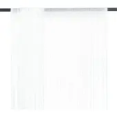 vidaXL Draadgordijnen 2 st 140x250 cm wit