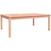 vidaXL Tuintafel 121x82,5x45 cm massief douglashout