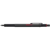 Rotring 600-balpen | medium punt | zwarte inkt | zwarte behuizing | navulbaar