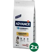 Advance 2x12 kg sensitive salmon / rice hondenvoer