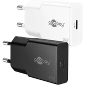 Goobay slim USB lader | USB-C PD | GaN | 20W | wit