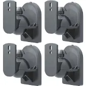 Goobay luidspreker muurbeugel | set van 4 | tot 3,5 kg | zwart