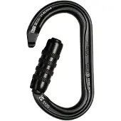 Petzl OK Karabijnhaken Zwart TRIACT-Lock