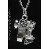 MOOYE ® - Collectie Zilveren Honda Goldwing motor zijspan ketting hanger