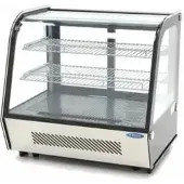Maxima Gebaksvitrine - 120 L - 70 cm - Schuifdeuren Achter