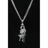 MOOYE ® - Collectie Zilveren Danspaar ketting hanger