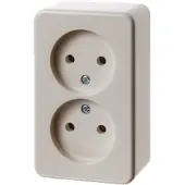 Hager Br wcd 61672140 dubbel opb creme
