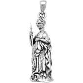 MOOYE ® - Collectie Zilveren Griekse godin Athena - Minerva kettinghanger