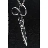 MOOYE ® - Collectie Zilveren Schaar XL ketting hanger
