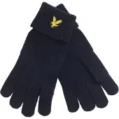 Lyle & Scott Vingerhandschoenen marine / geel