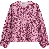 Marc o'polo DENIM Blouse lichtblauw / rosa / bordeaux / wit
