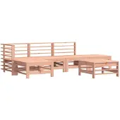 vidaXL 6-delige Loungeset massief douglashout