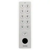 Tedee Keypad Pro: Toetsenbord met vingerafdruktoegang, afmetingen 125x33x23,5 mm, wit