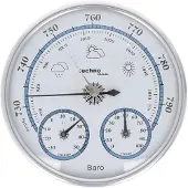 Technoline WA 3090 - Thermometer / Hygrometer - Weervoorspelling - 128 x 128 x 42 mm