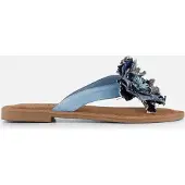 Lazamani Slippers blauw Synthetisch Maat 38