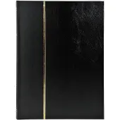 Exacompta album de timbres, 225 x 305 mm, 64 pages, noir noir
