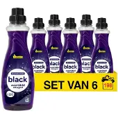 123schoon Aanbieding: Vloeibaar Wasmiddel Zwart 1 liter (6 flessen - 198 wasbeurten)
