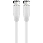 Pro Goobay BKF 750 7.5m Wit coax-kabel