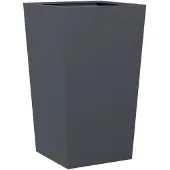 vidaXL Plantenbak 45x45x75 cm staal antracietkleurig