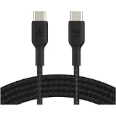 Belkin Boostcharge Usb-c Naar Oplaadkabel Gevlochten 2 M - Zwart